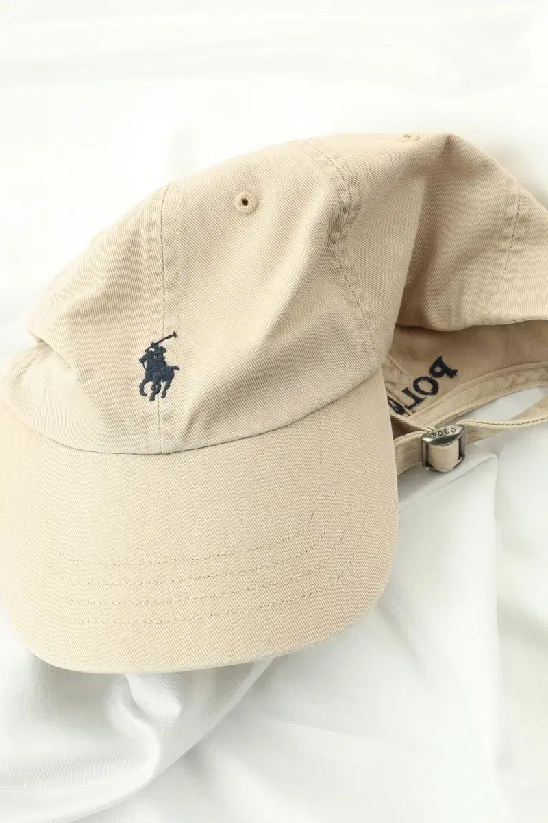 ポロ ラルフローレン 帽子 チノ ベージュ コットン ポニー ベース