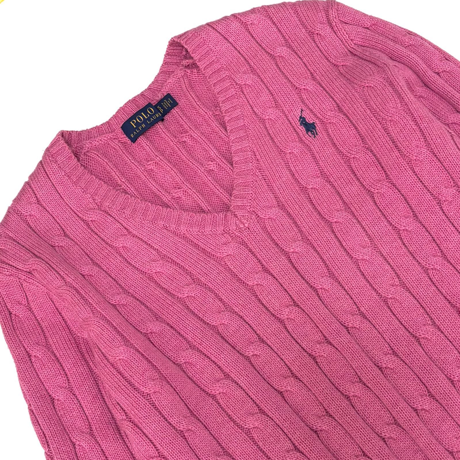 POLO RALPH LAUREN 【極美品】ポロラルフローレン コットン ケーブル