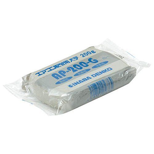 因幡電工(INABA DENKO) エアコン用シールパテ 200g グレー AP-200-G