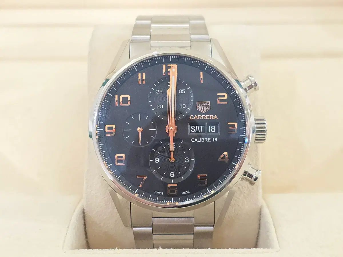 タグ ホイヤー カレラ キャリバー16 GOLDハンド CV 2 A 1 AB