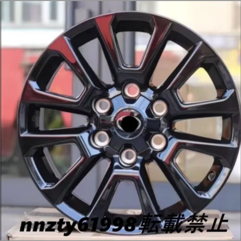 TOYOTA プラド 2700 | フォーチュナー対応 18インチ アルミホイール ブラック 4本セット