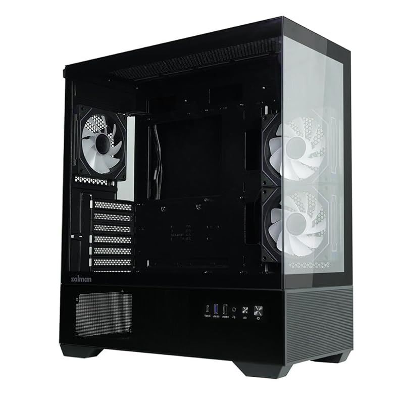 ZALMAN CHRONIX V 2 Black ミドルタワー型PCケース CS 9469 1