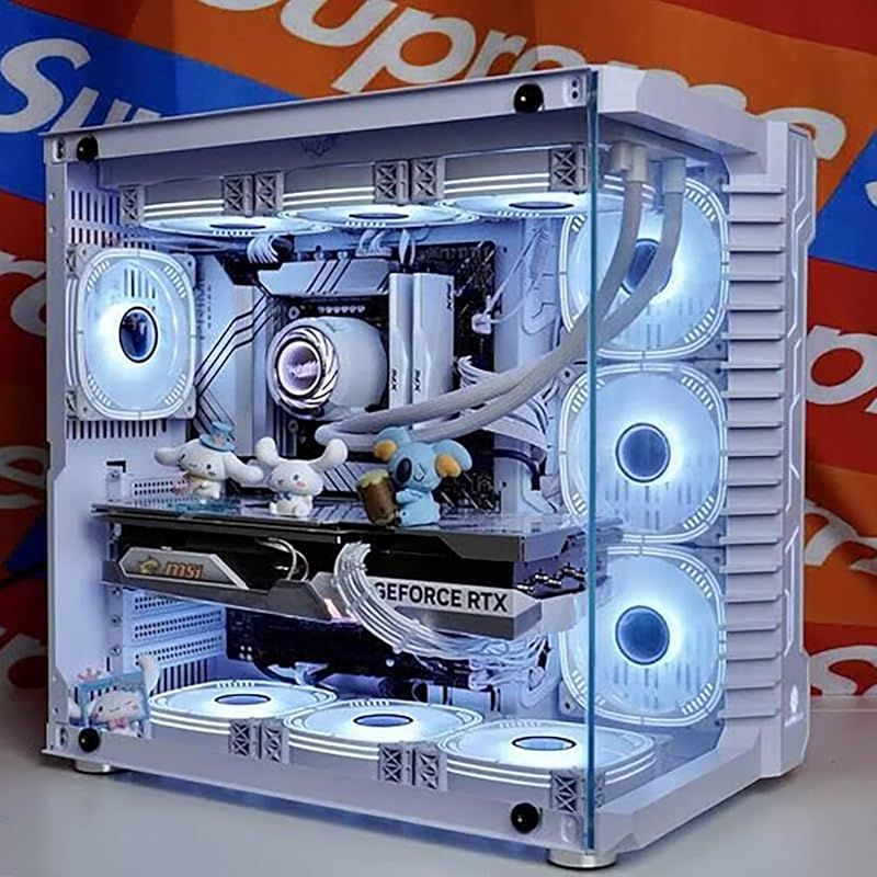 pcケース ミドルタワー ピラーレス ゲーミングpcケース 合金鋼強化