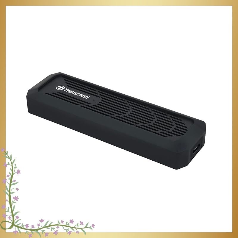 トランセンド M.2 PCIe|SATA SSD 外付けケース 2230 - 2242 2260 2280 Mキー|B Mキー 対応 工具不要 USB Type-Cケーブル Type-C to Type-Aケーブル 同梱 TS- 1