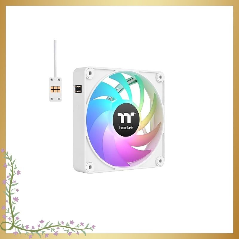 Thermaltake CT 140 EX ARGB mm FAN PCケースファン 3ファンパック ホワイト CL-F 191-PL 14 SW-A FN 2296 0