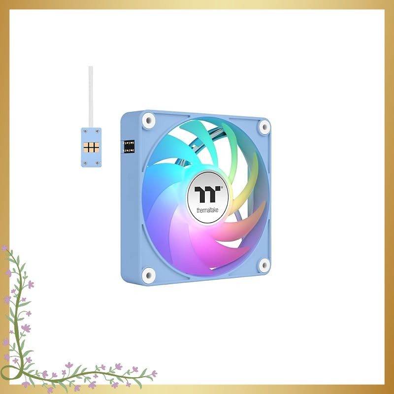 Thermaltake CT 140 EX ARGB mm FAN PCケースファン 3ファンパック アジサイブルー CL F 197 PL 14 BU A FN 2298 1
