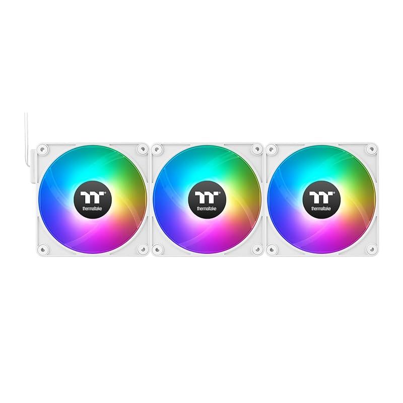 Thermaltake CT 120 Reverse EX ARGB Sync セット White PCケースファン CL-F 194-PL 12 SW-A FN 2373 0