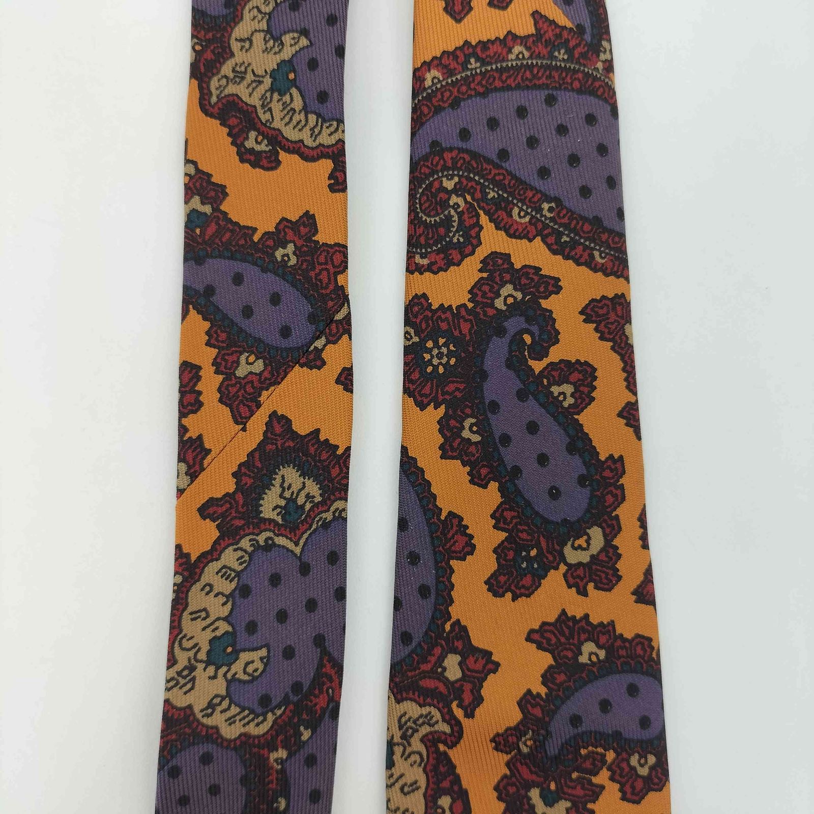 ターンブルアンドアッサー Turnbull & Asser ペイズリー柄ネクタイ