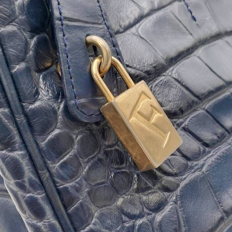 FURLA フルラ ショルダーバッグ トートバッグ 2way レザー 本革 クロコ