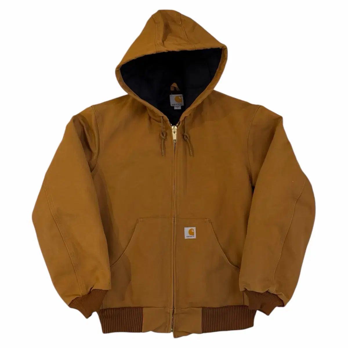 Carhartt カーハート USA ほぼ アクティブ フード ワークジャケット J 140 BRN