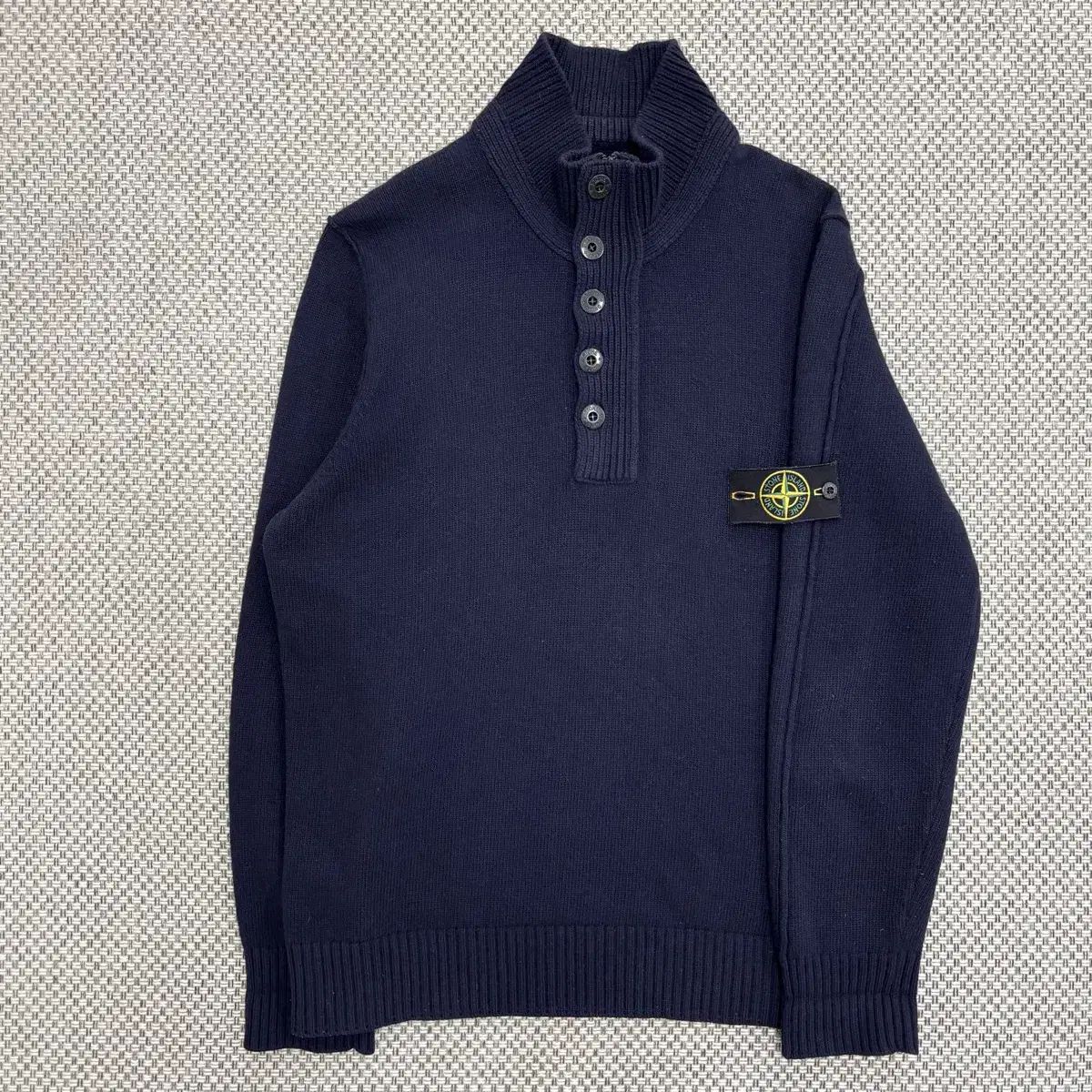 XXL ストーンアイランド ハーフジップニット - メルカリ