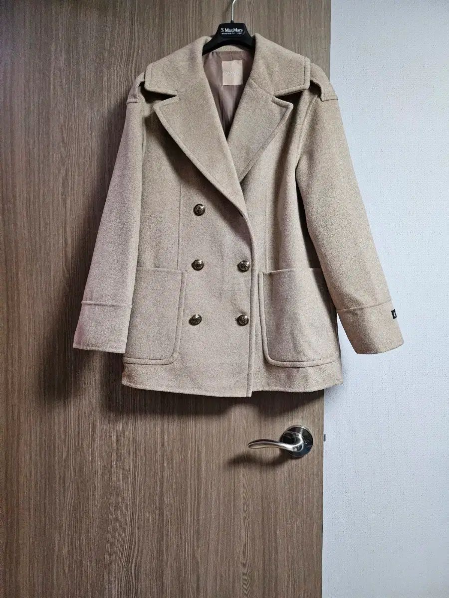 CCコレクト カシミアブレンド ハーフ コート