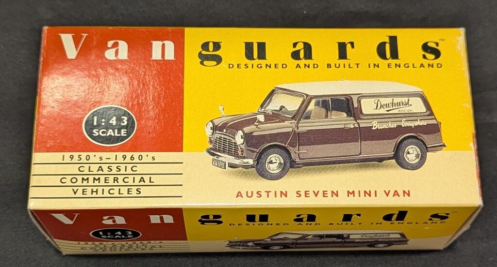 Vanguards 1/43 クラシックコマーシャルビークル CORGI AUSTIN SEVEN