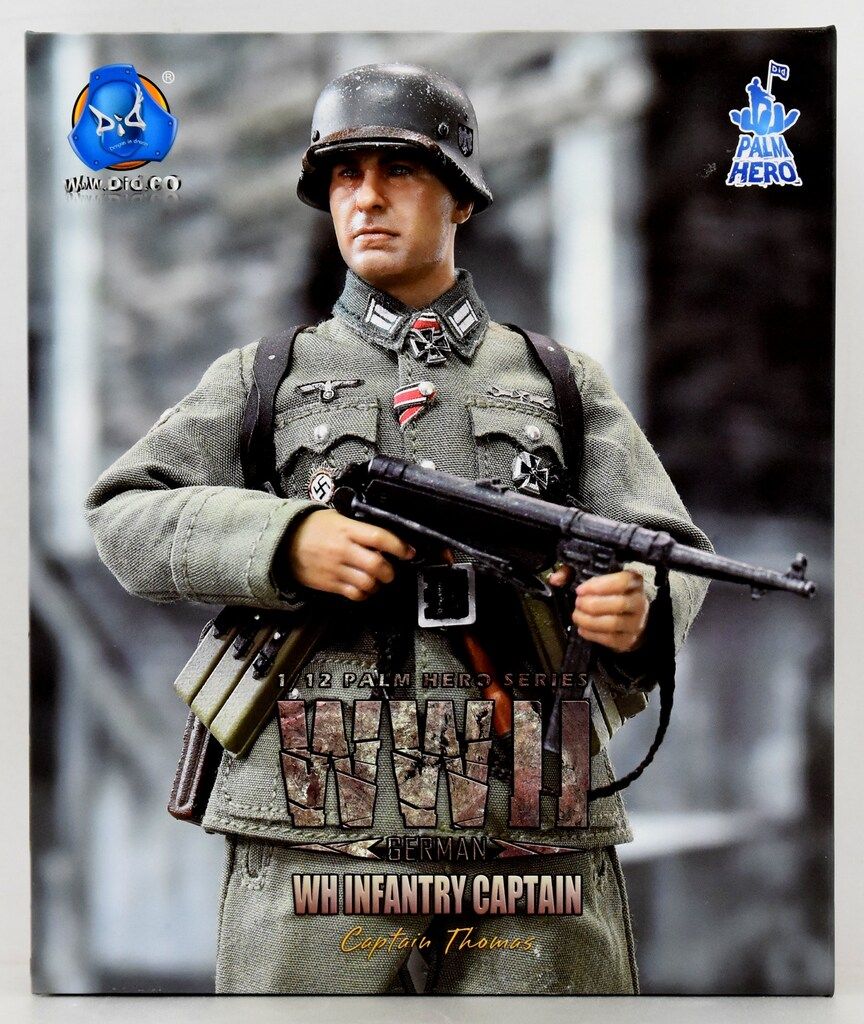 DID 1|12 PALM HERO SERIES WWⅡ German WH Infantry Captain Thomas