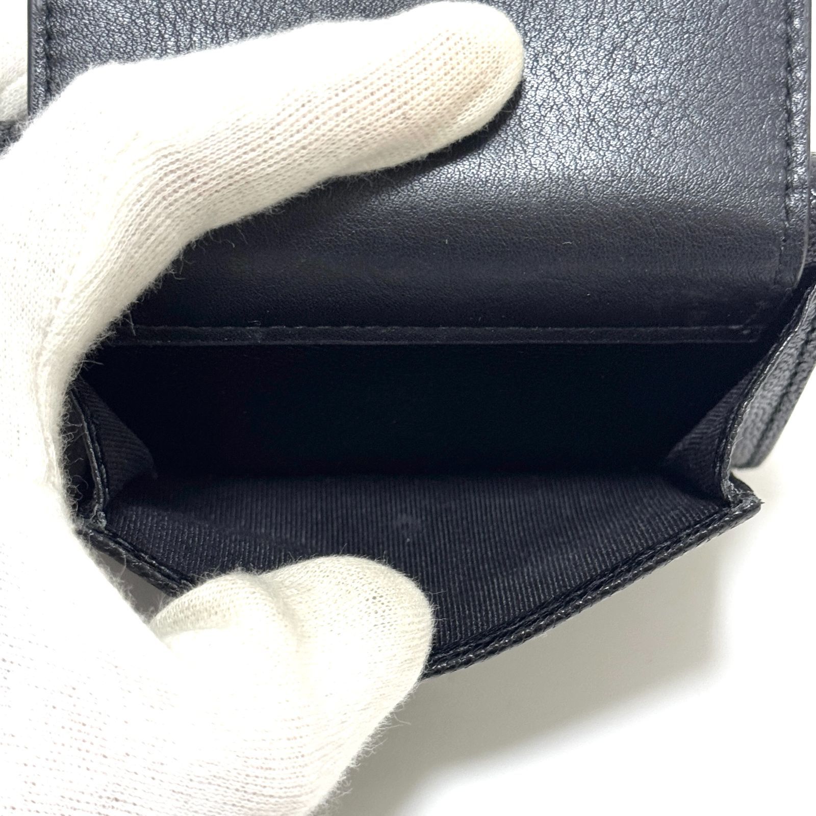 ミニ財布 ブラック