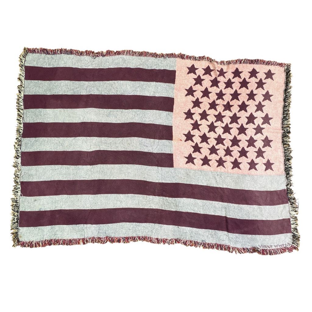 vintageラグ ブランケット マルチカバー タペストリー 90s 90年代 1995