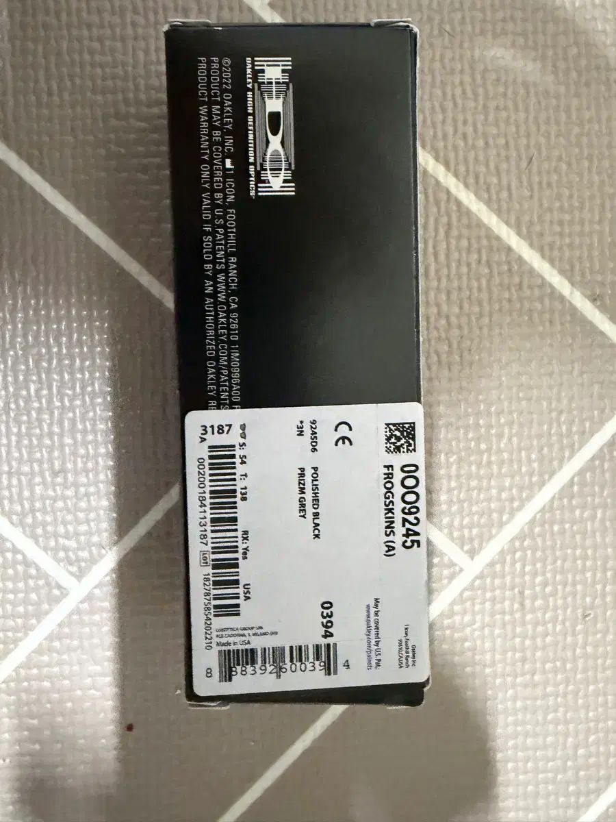 オークリー プログスキン X フラグメントデザイン サングラス