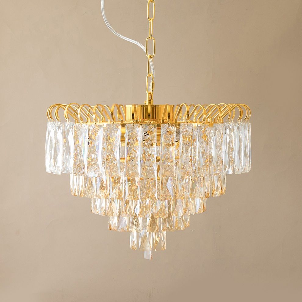 E12/40W水雷型】モダンガラス シャンデリア Rebecca レベッカ（6灯