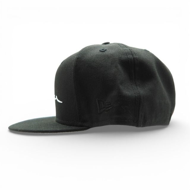 SUPREME 18aw CLASSIC SCRIPT NEW ERA BLACK サイズ7 1/2 (59.6cm