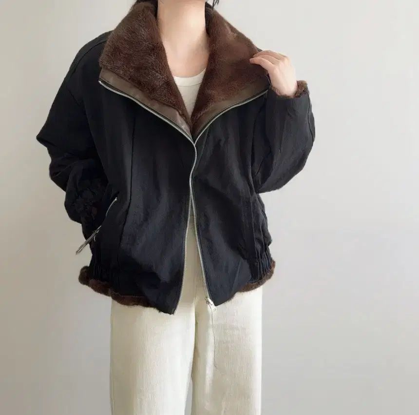 リバーシブル マウンテンパーカー ジップアップ ジャケット