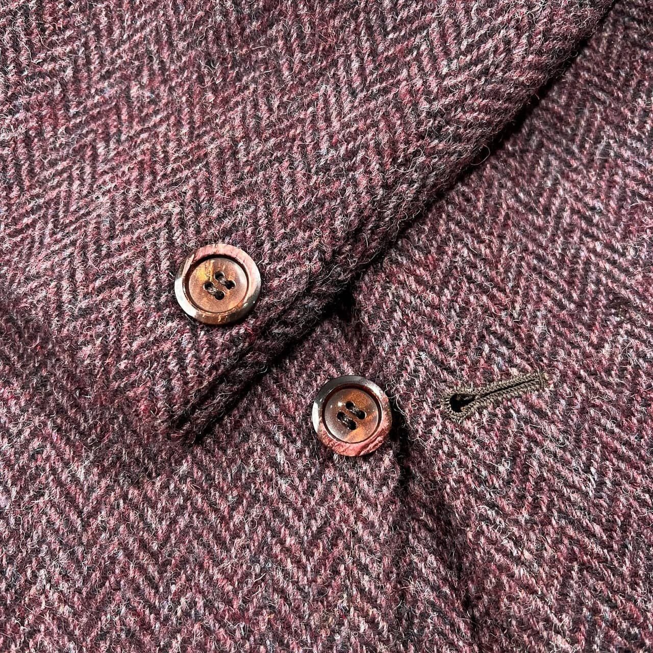 Harris Tweed ハリスツイード EXECUTIVE ヘリンボーン 2B テーラード