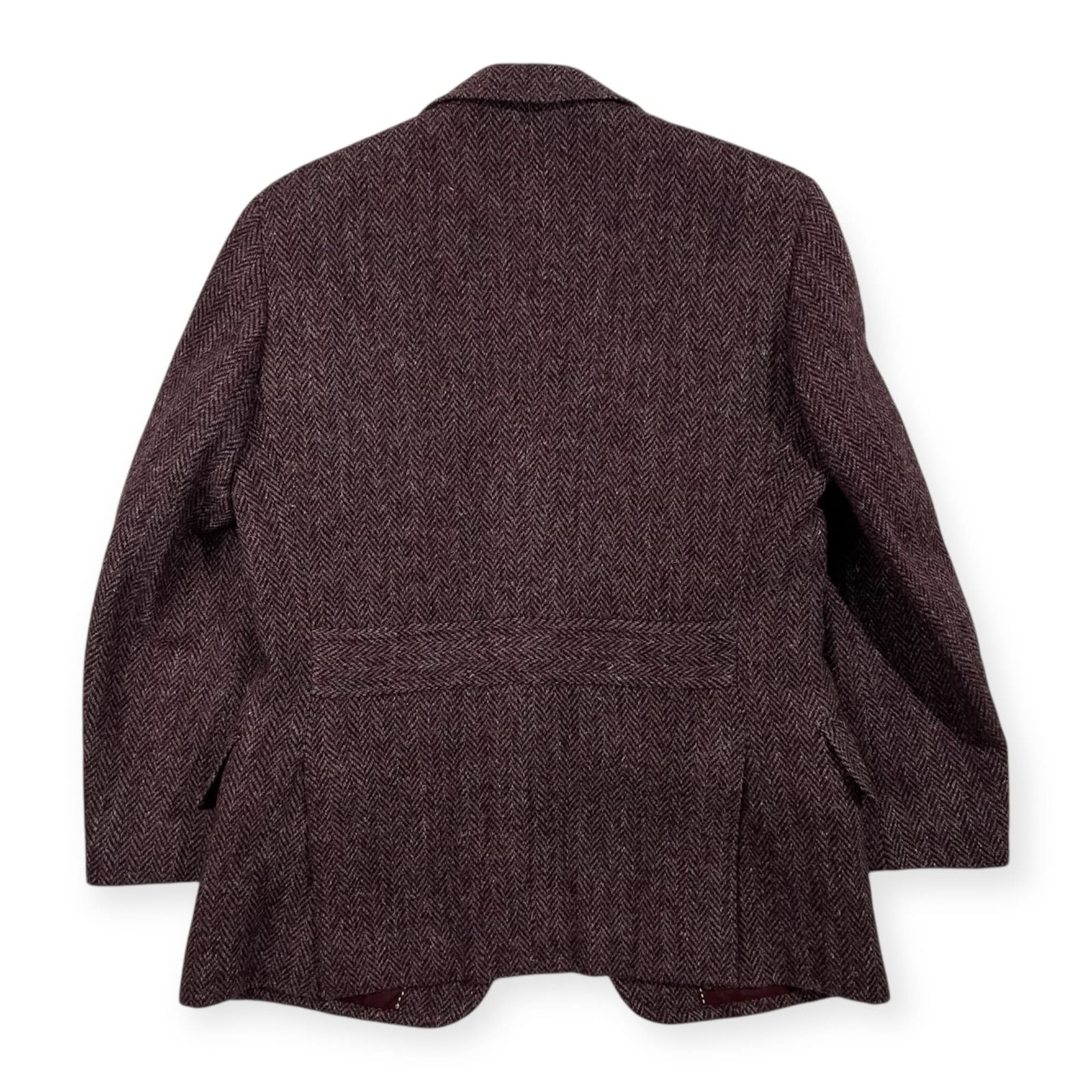 AB5　ニューヨーカー　ハリスツイード　ヘリンボーン　シングル　テーラード　2B ジャケット ハリスツイード ヘリンボーン AB5 ニューヨーカー ハリス