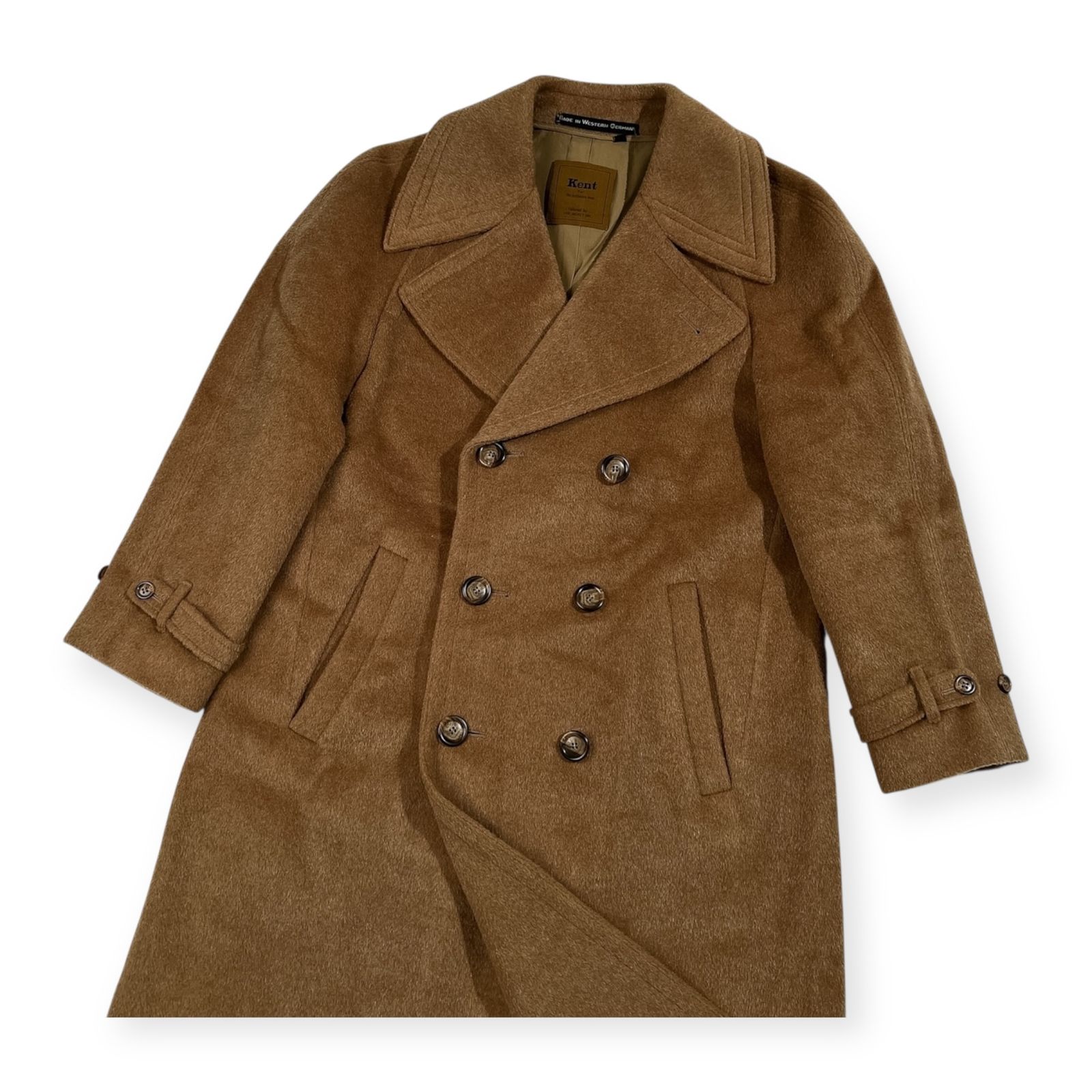 70s 80s Kent ケント western germany 西ドイツ製 ダブル コート