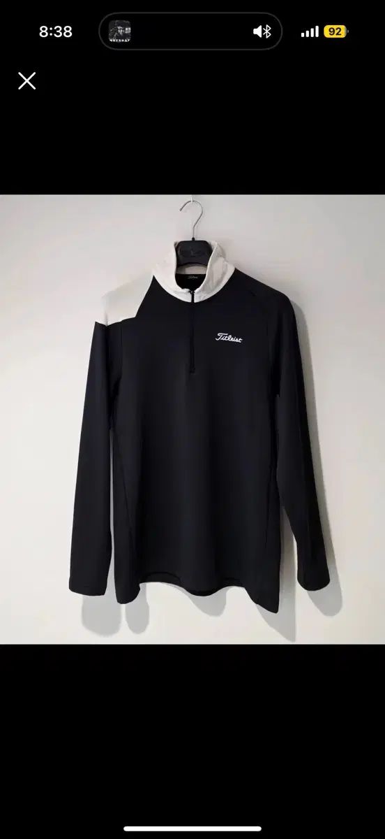 Titleist タイトリスト ブラック ゴルフウェア 長袖 Tシャツ