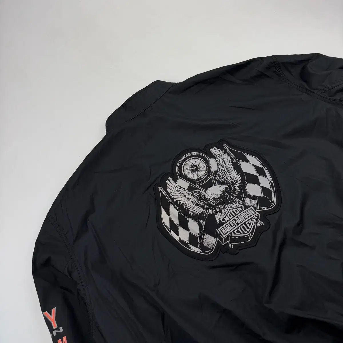 90s ハーレーダビッドソン ビックロゴ ウィンドブレーカー バイカー