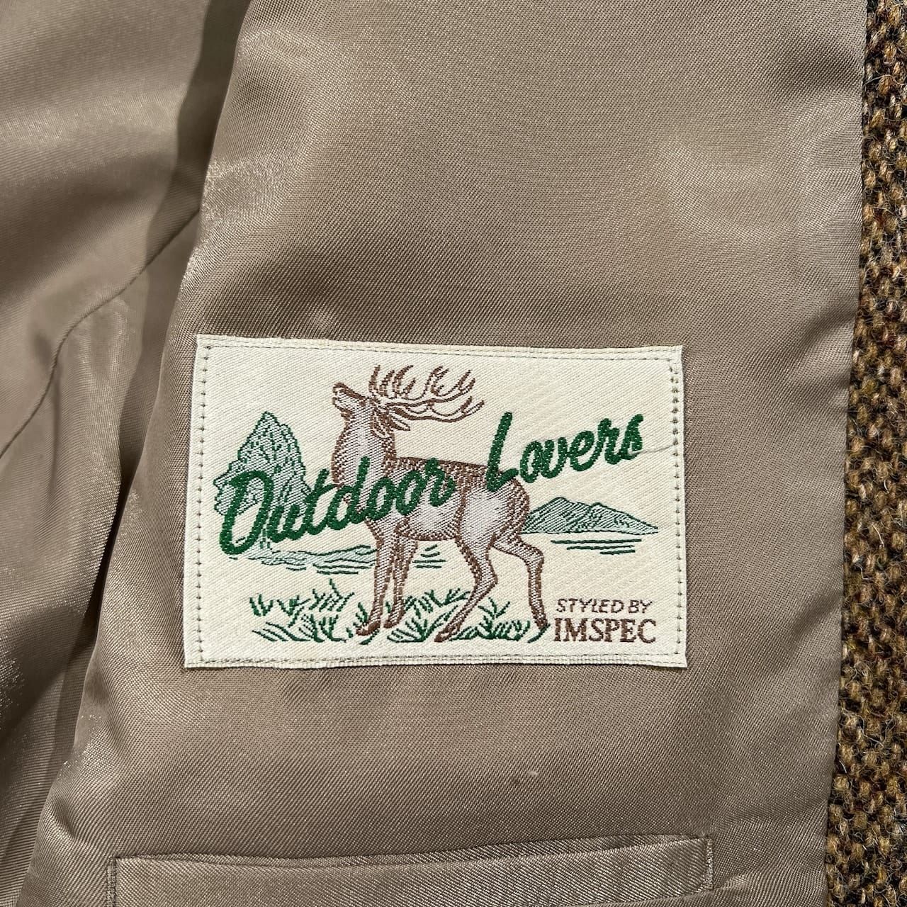 Harris Tweed ハリスツイード OUTDOOR LOVERS エルボーパッチ 3B