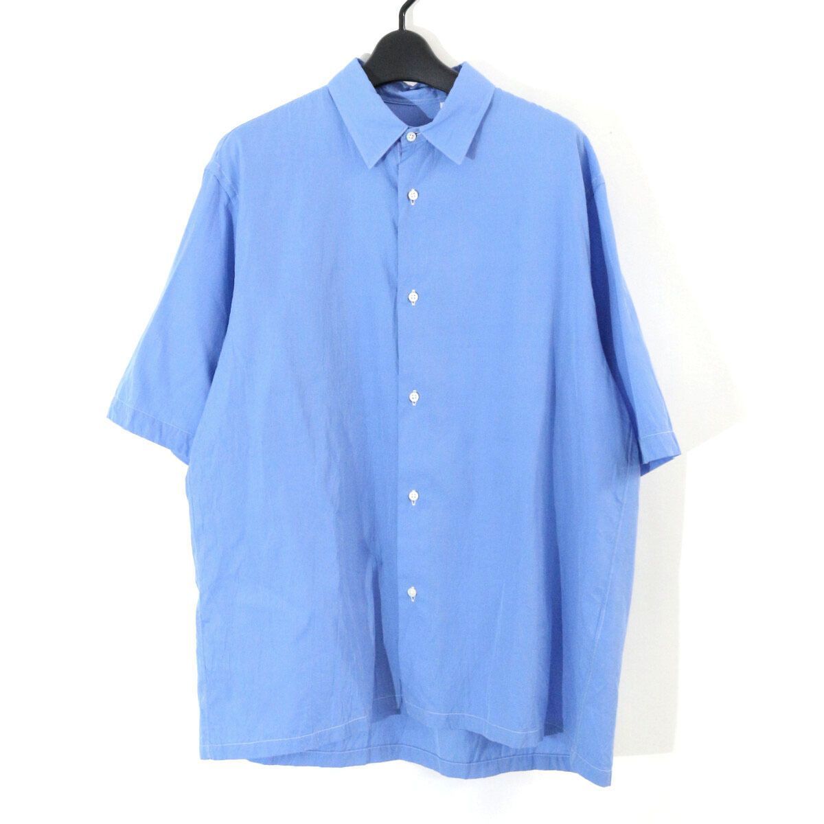 KAPTAIN キャプテンサンシャイン 24 SS Short Sleeve Regular Collar Shirt ショートスリーブレギュラーカラーシャツ 38