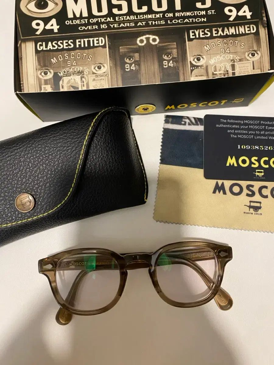 MOSCOT モスコット レムトッシュ ブラウンアッシュ