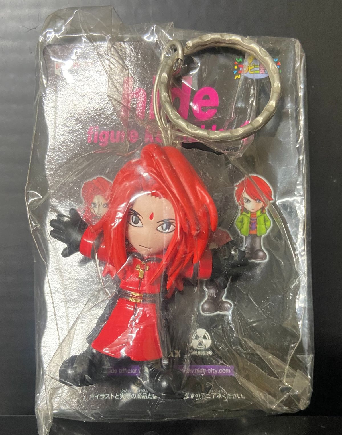 未開封 hide フィギュア キーボルダー1 赤 - メルカリ