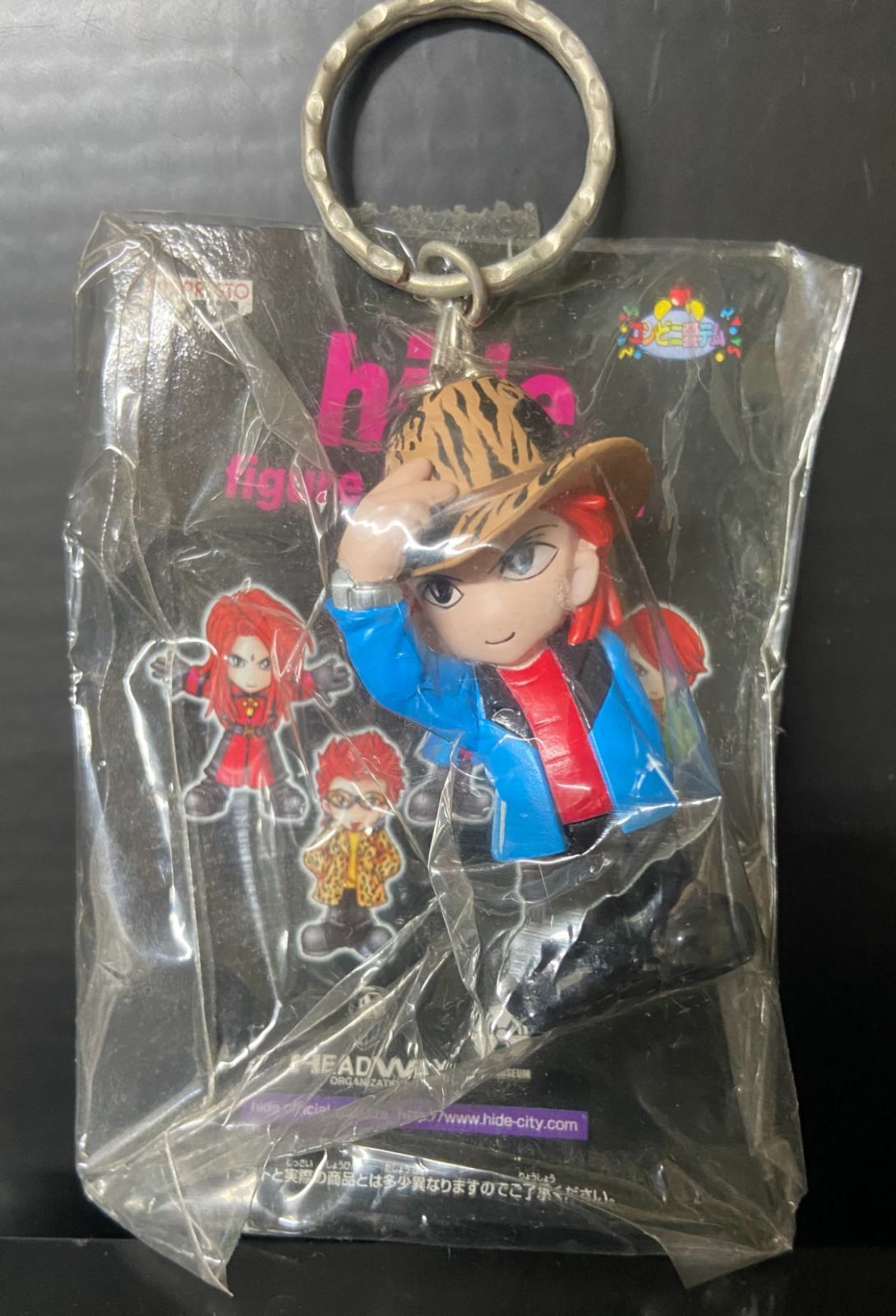 未開封 hide フィギュア キーボルダー1 青 - メルカリ