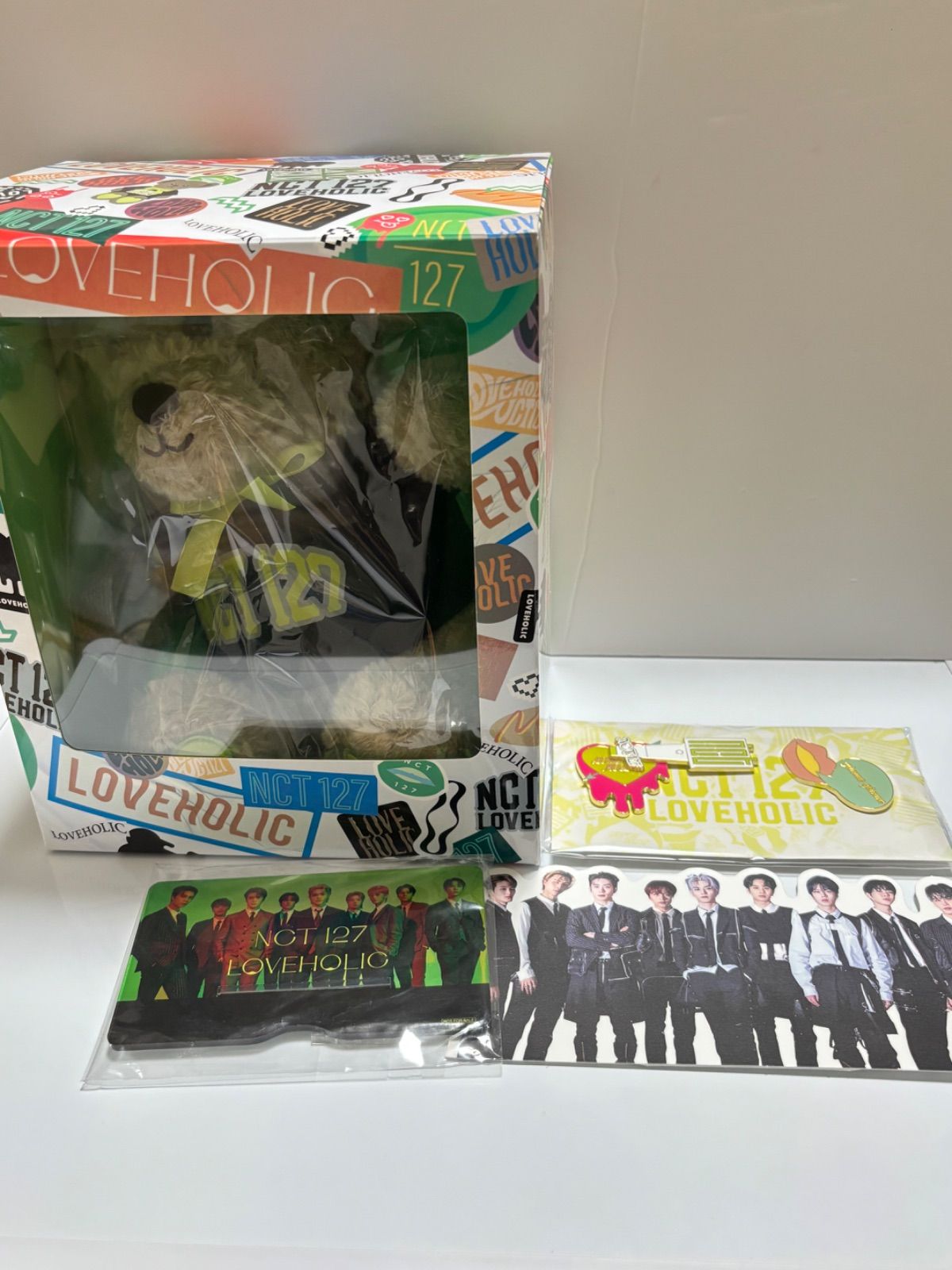 限定生産品ベア NCT 127 LoveHolic ぬいぐるみ - メルカリ