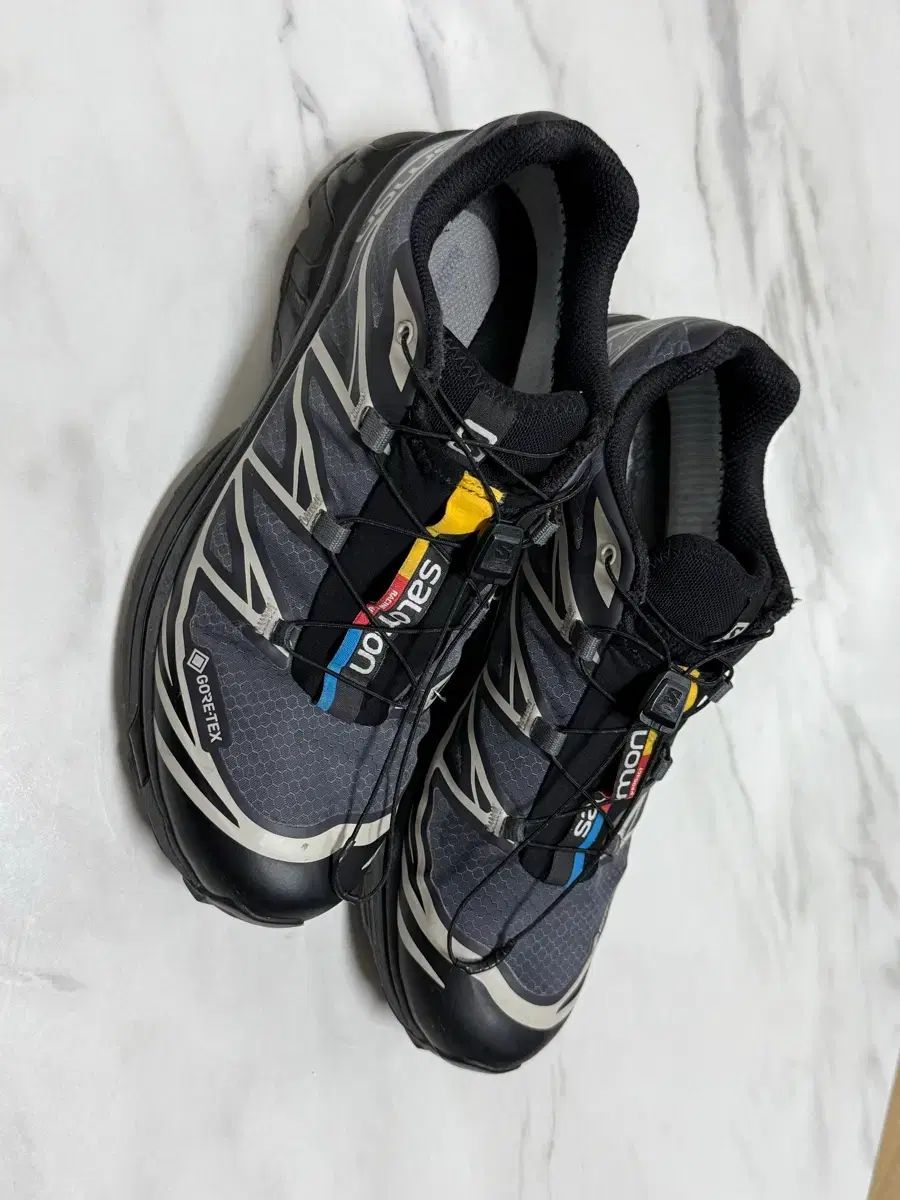 サロモン XT 6 エボニー GORE TEX 260
