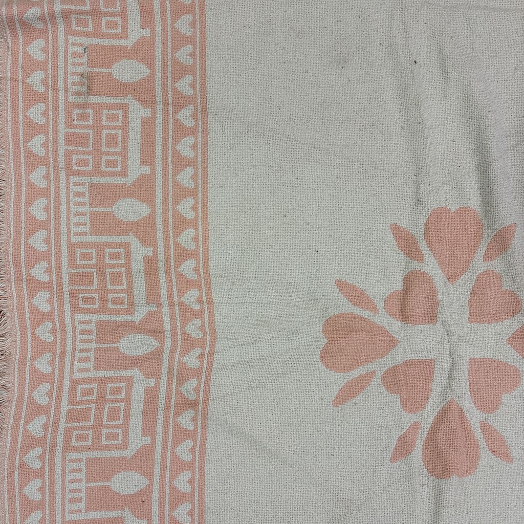 vintageラグ ブランケット マルチカバー タペストリー ハート ハウス