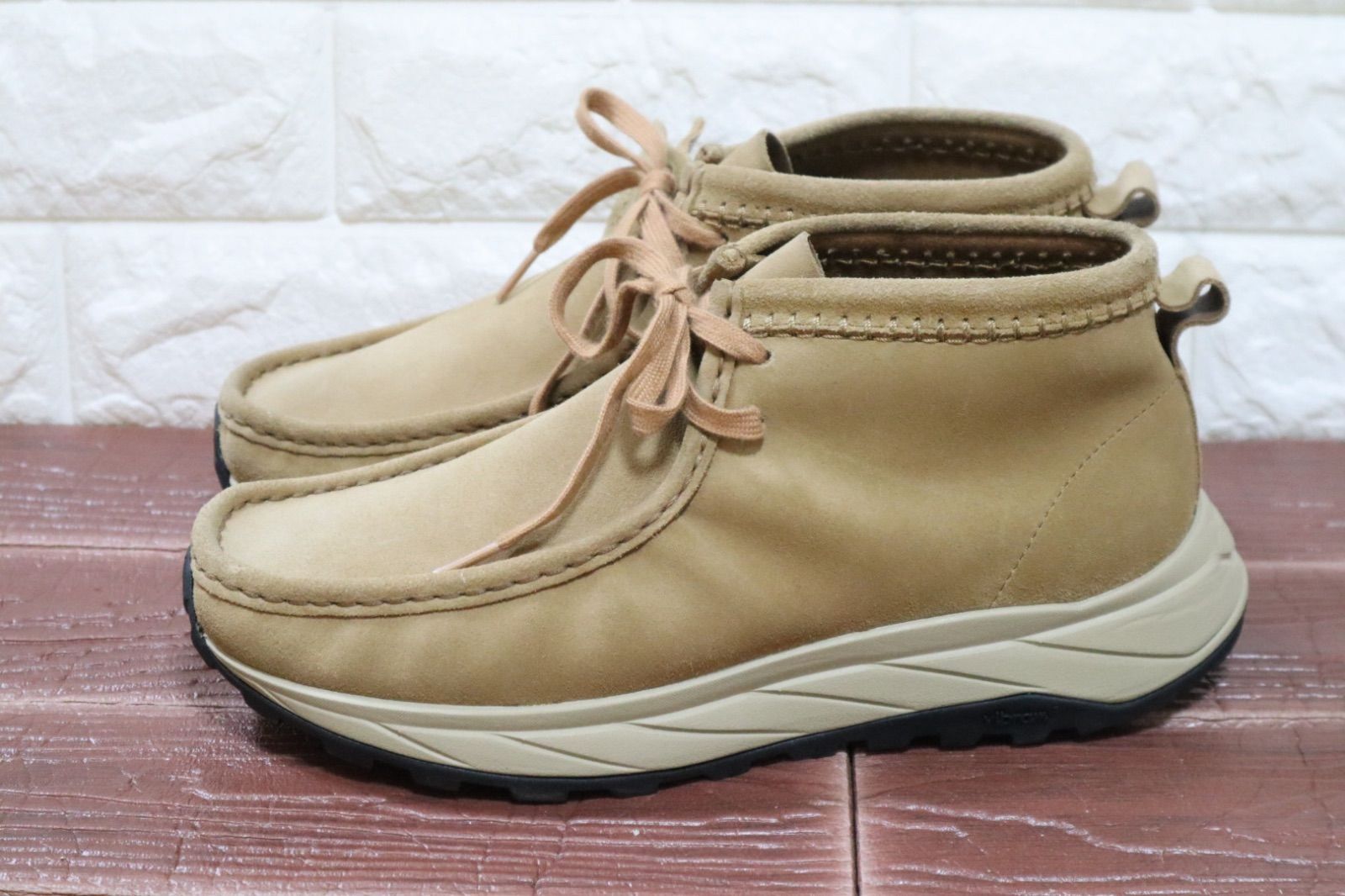 定価39600円 クラークス CLARKS Wallabee Eden ワラビー エデン ビブラムソール ダークサンドスエード