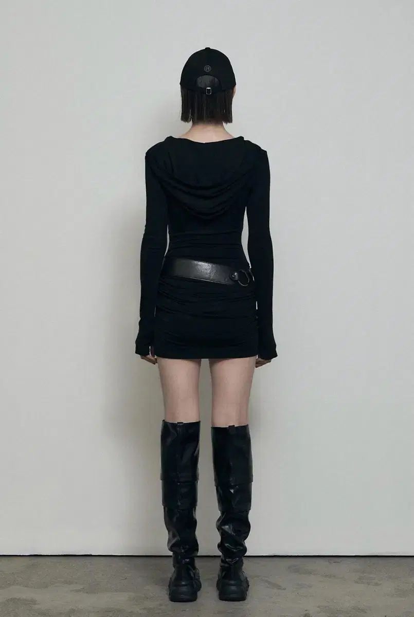 実物画像あり BOHEMSEO ボヘミアンソウル フード ミニ ONE PIECE ワンピース ブラック