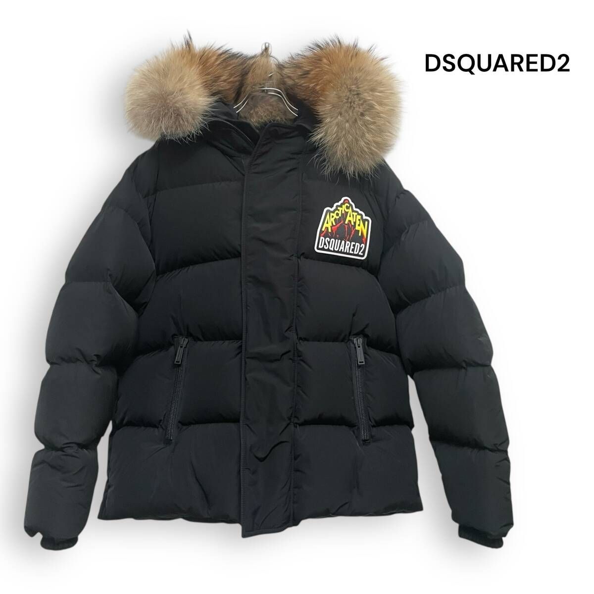 R2610/ Dsquared2 ディースクエアード ラクーンファー ダウン 