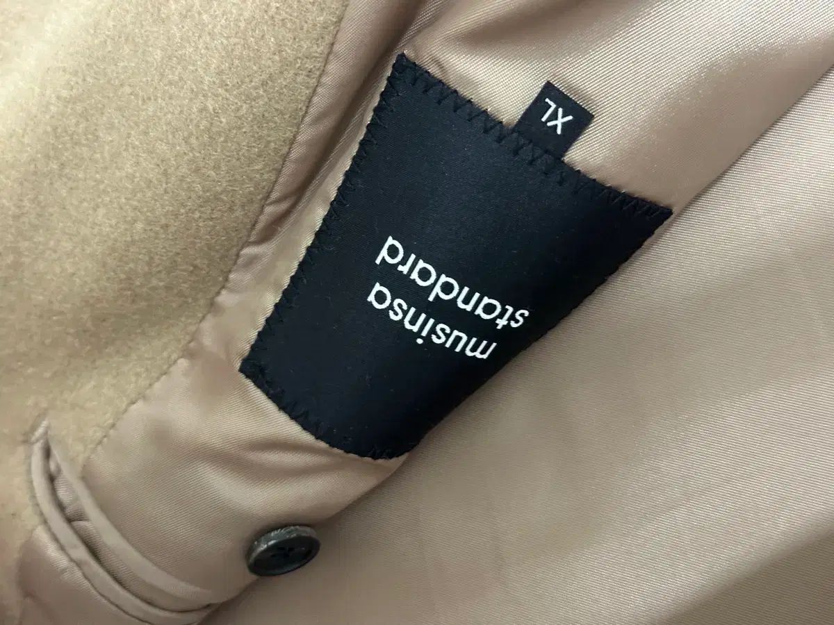 MUSINSA ムシンサスタンダード ロング コート 限定デザイン チェスターコート 