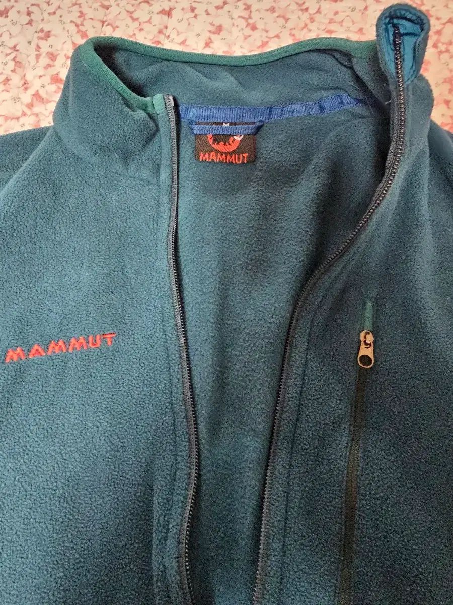 マムート フルジップアップ フリース エメラルド