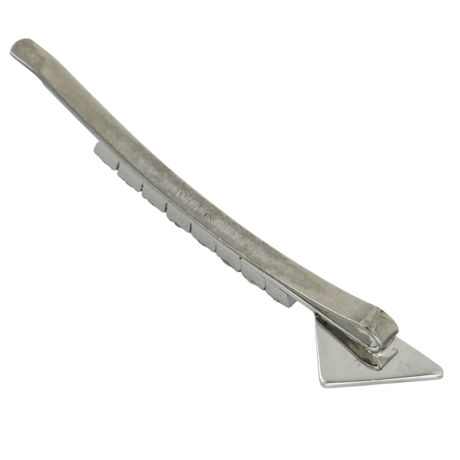 プラダ レディース ヘアピン ヘアクリップ バレッタ ビジュー のみ 銀色