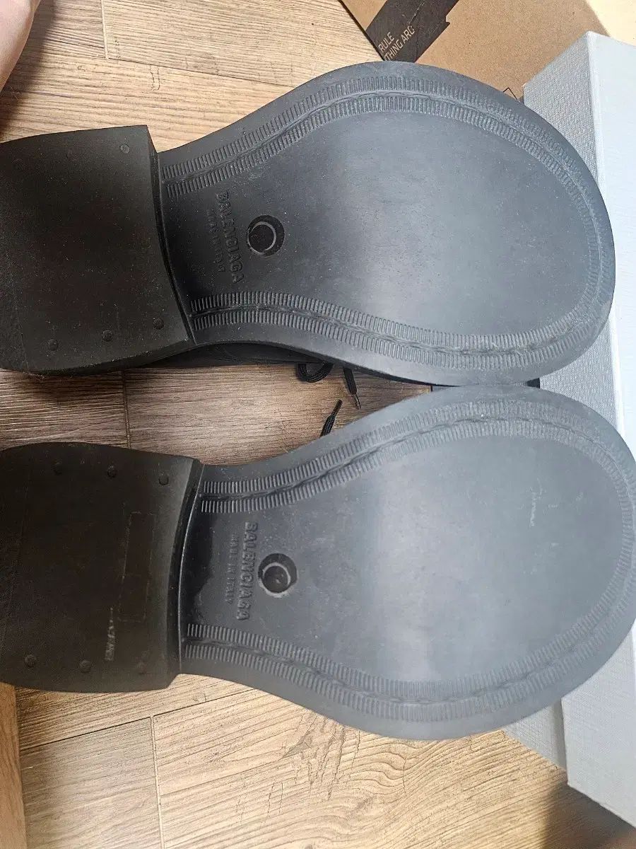  42 BARENCIAGA バレンシアガ ステロイド THE B ドビ ローファー ブーツ 革靴