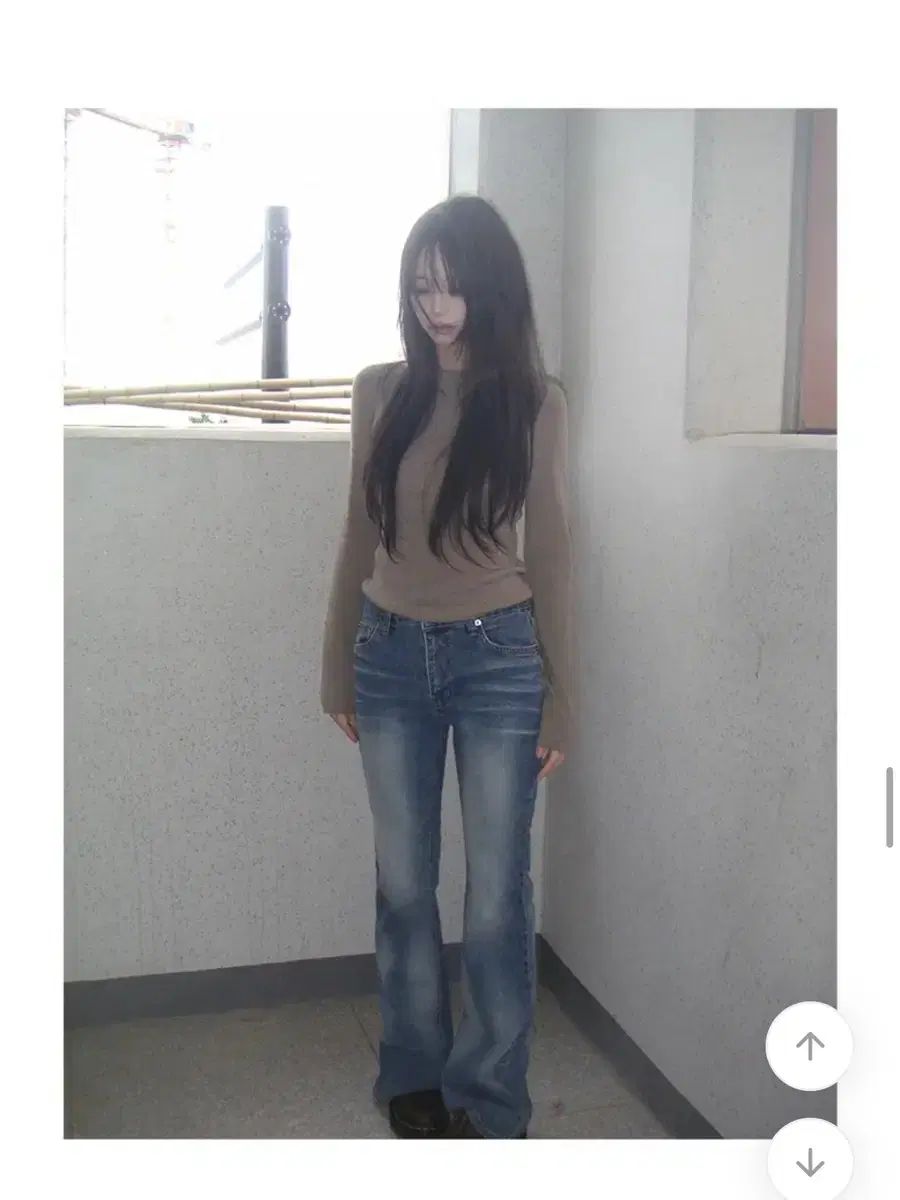 エイブリー 젤レナ ブーツカットデニム