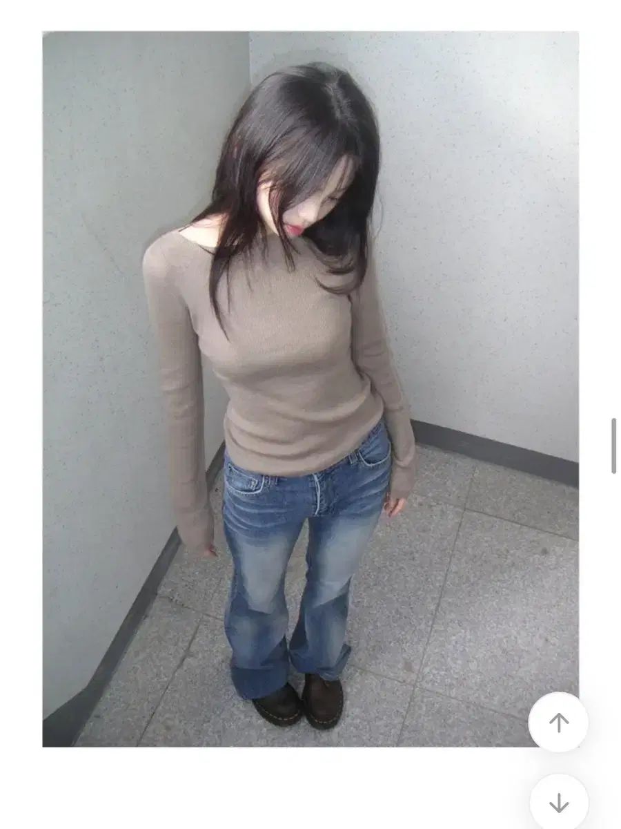 エイブリー 젤レナ ブーツカットデニム