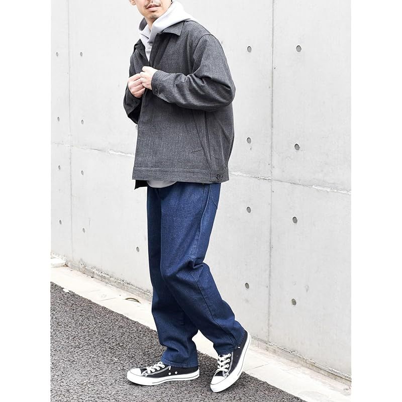  シップス エニィ SHIPS any ブルゾン 手洗い ショート 24 FW メンズ ダークグレー S 0 コート ジャケット ファッション