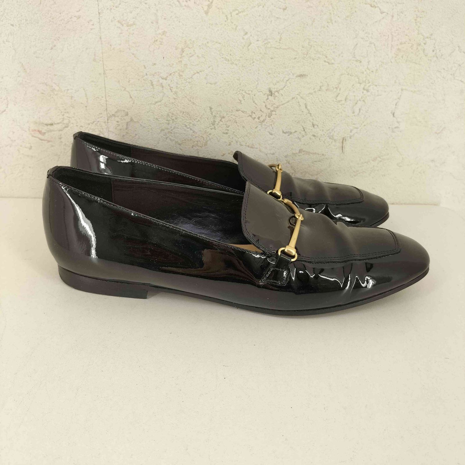 ファビオルスコーニ FABIO RUSCONI エナメル ビットローファー