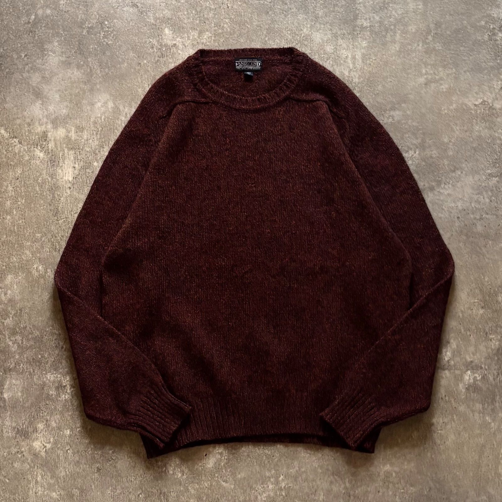 80年代 80s 90年代 90s LANDS'END ランズエンド メランジ ウール