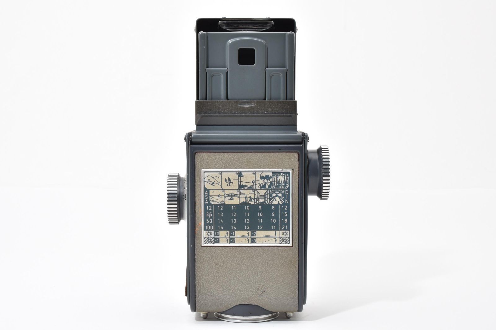 【オーバーホール済】ベビーローライフレックス グレー Rolleiflex オーバーホール済】ベビーローライフレックス グレー Rolleiflex